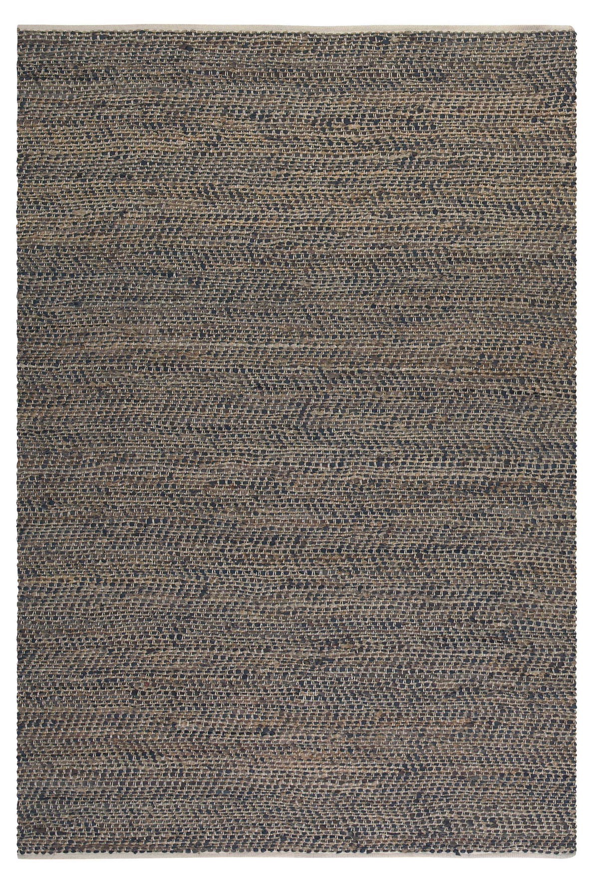 Tobais 5 X 8 Rescued Leather & Hemp Rug, by Uttermost, 5' width x 8' height x 0.37" depth View 3