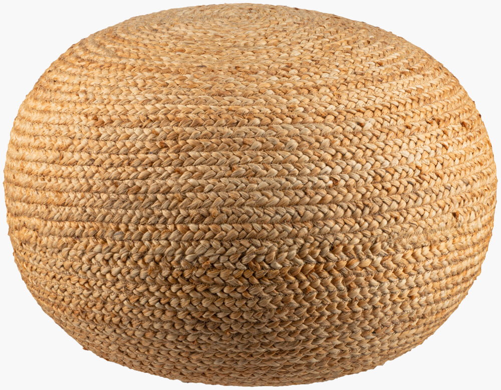 Zenobia Pouf, Ottoman by Surya, 25" width x 13" height