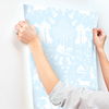 Disney Frozen 2 Nordic Green & Glitter Wallpaper thumbnail 3