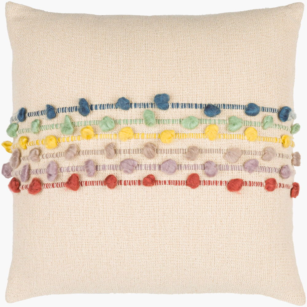 Maysville Accent Pillow Down, Decorative Pillow by Surya, 20" length x 20" width