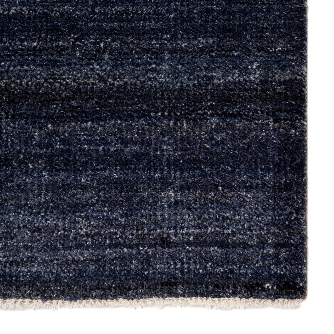 Jaipur Living Origin SAG01 Handknotted Solid Dark Blue Square Rug (10'x10') large image 