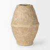 Rundal Small Beige Paper Mache Vase thumbnail 3