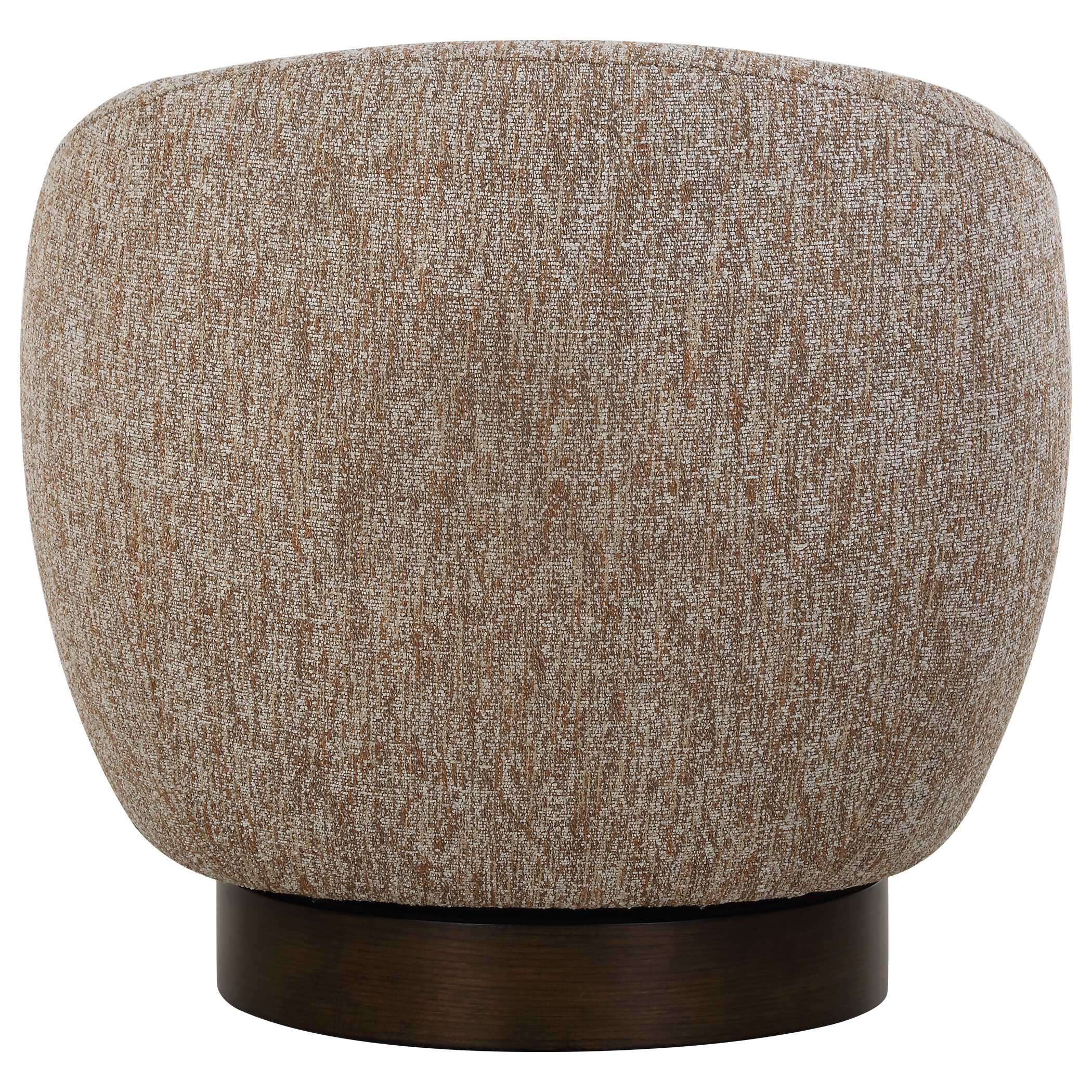 Dunes Fabric Swivel Chair, Furniture by Uttermost, 33" width x 32" height x 30" depth View 8