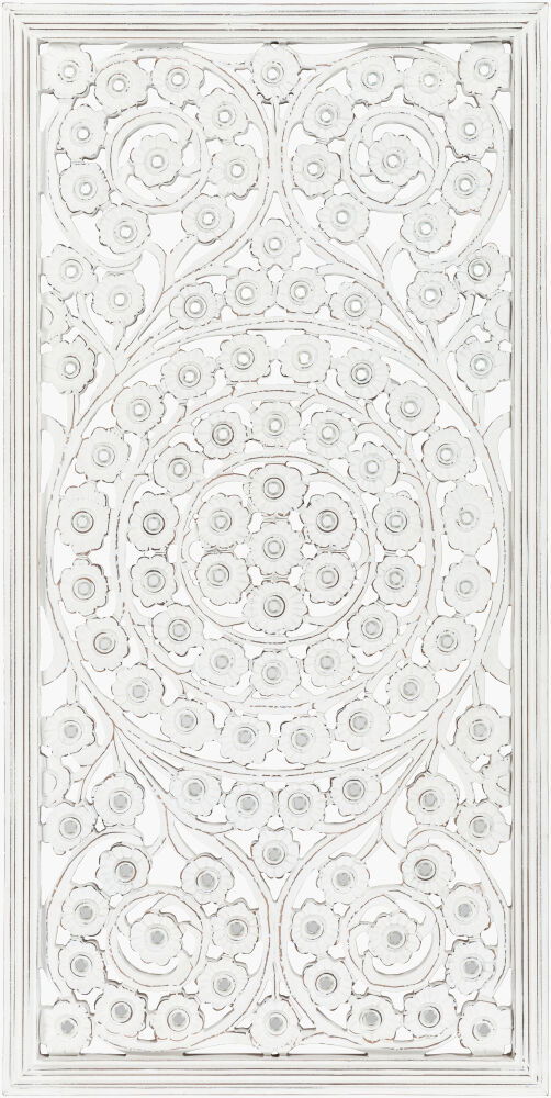 Ajmer Dimensional Wall Accent, Sculptural Wall Art by Surya, 28" width x 48" height