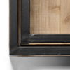 Ross Set of 2 Natural Wood with Black Metal Nesting Trays thumbnail 8