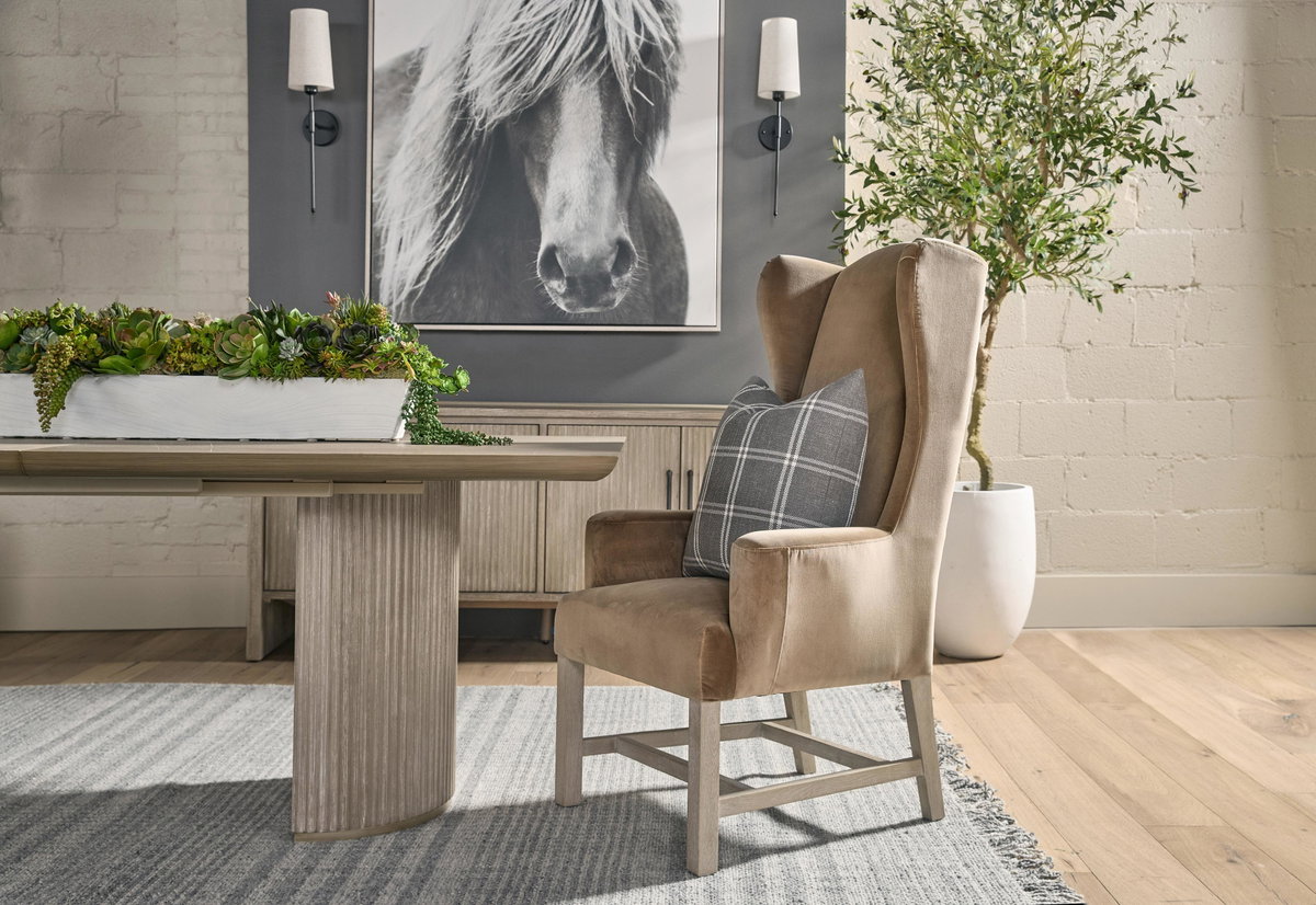 Bennett Arm Chair, Dining Chair by Essentials for Living, 27" width x 47.5" height x 29" depth View 11