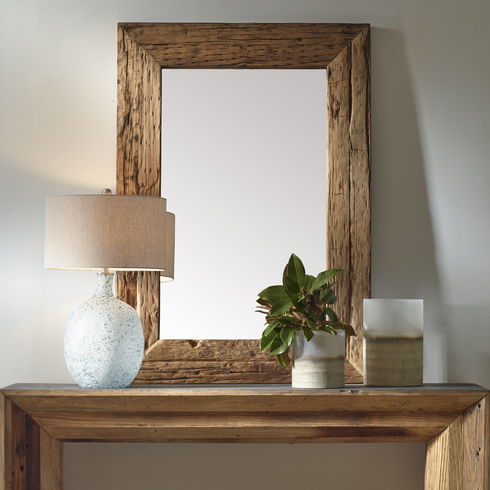 Rennick Large Reclaimed Pine Mirror