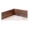 Round Off Queen Bed Walnut Brown thumbnail 6