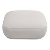 Marion Square Ottoman White, by Moe's Home, 42" width x 16" height x 42" depth thumbnail 3