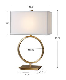 Online Designer Bedroom Duara Circle Table Lamp