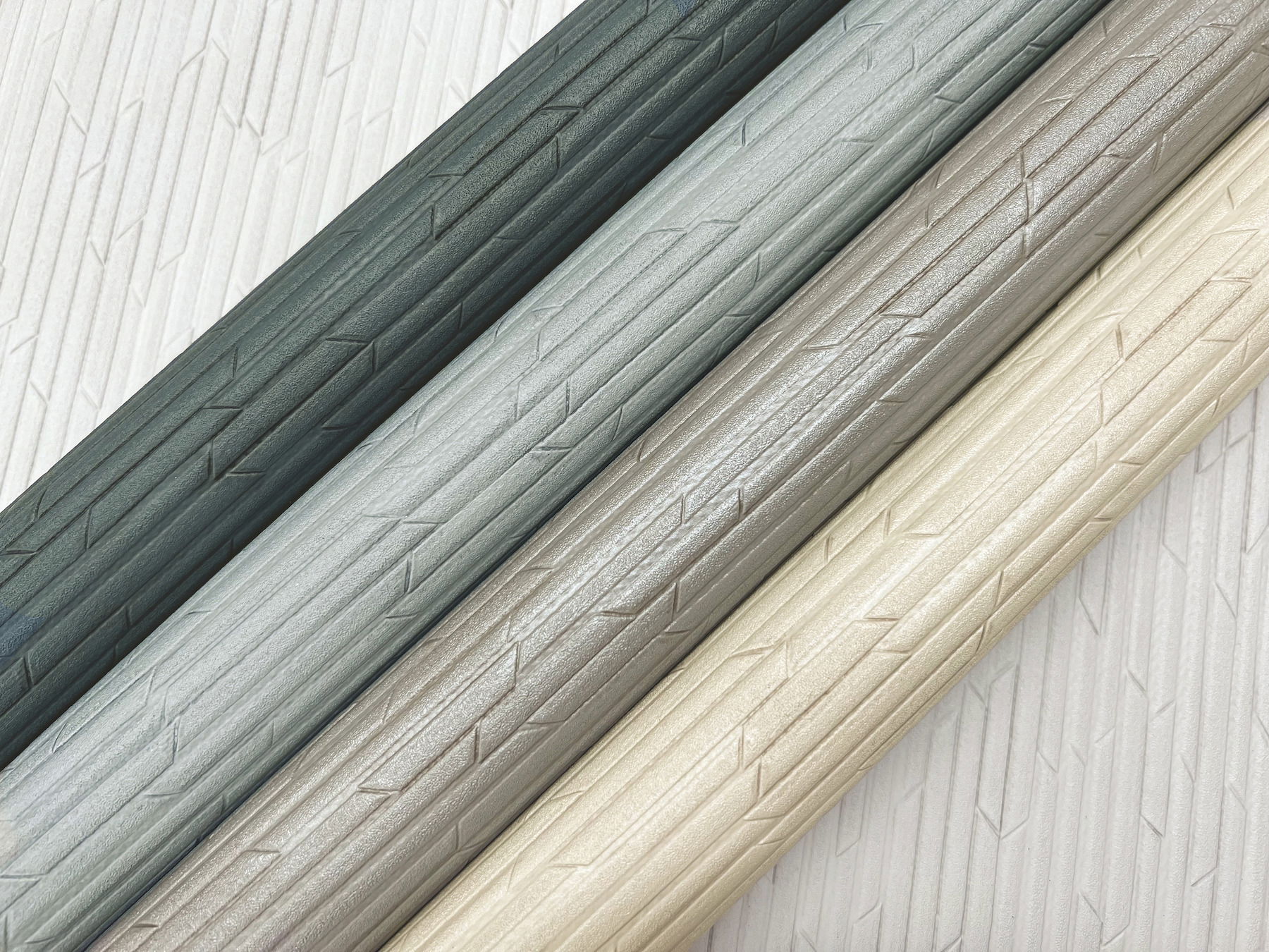 Calliope Pearl Trax Wallpaper, by York Wall, 30' length x 2'2" width x 0.02" depth View 5