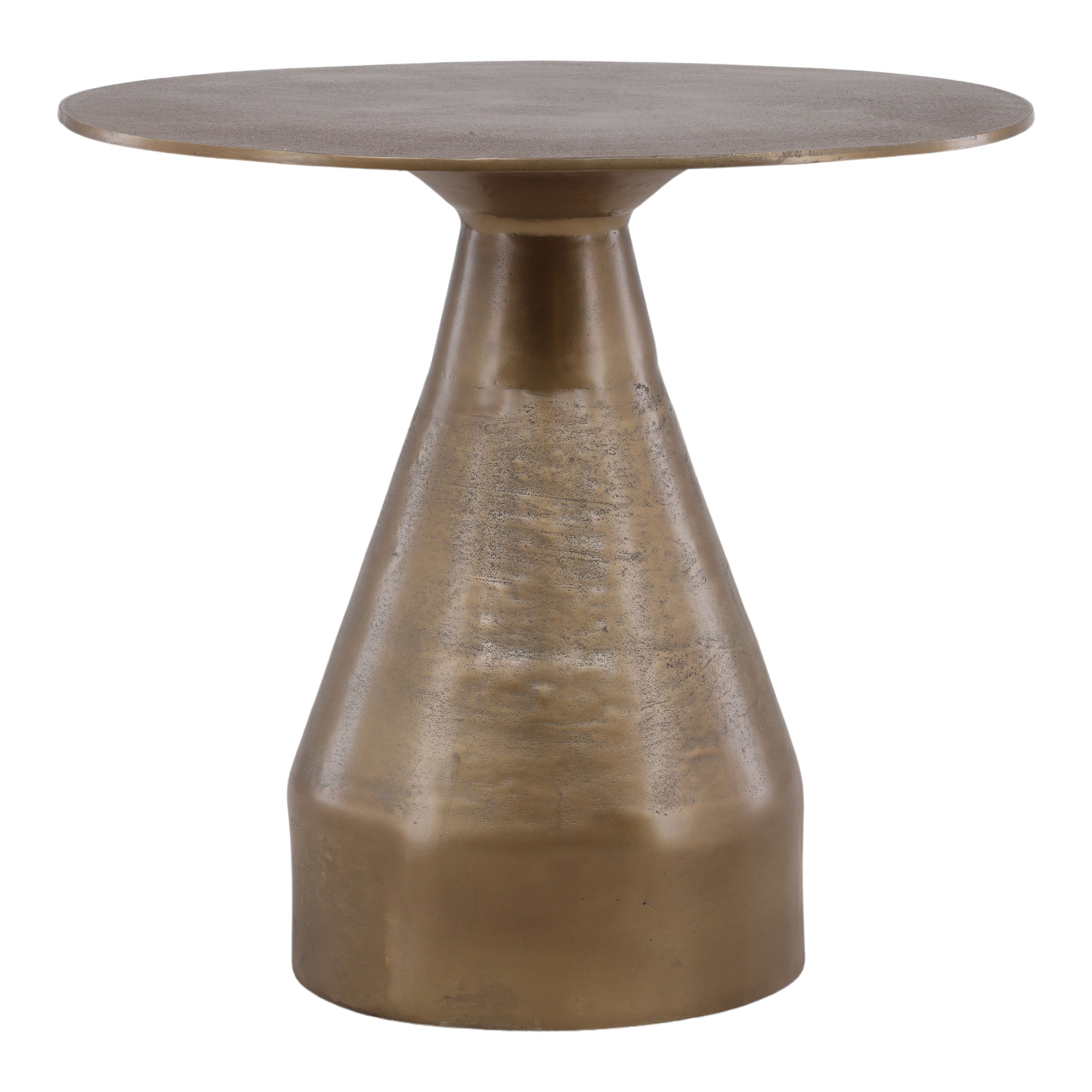 Brema Bistro Table Antique Brass, Dining Table by Dovetail, 32" width x 30" height x 32" diameter x 32" depth View 1