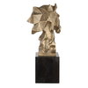 Chiseled Horse Bust Sculpture, Figurines & Statue by Uttermost, 6.5" width x 13.25" height x 6" depth thumbnail 6