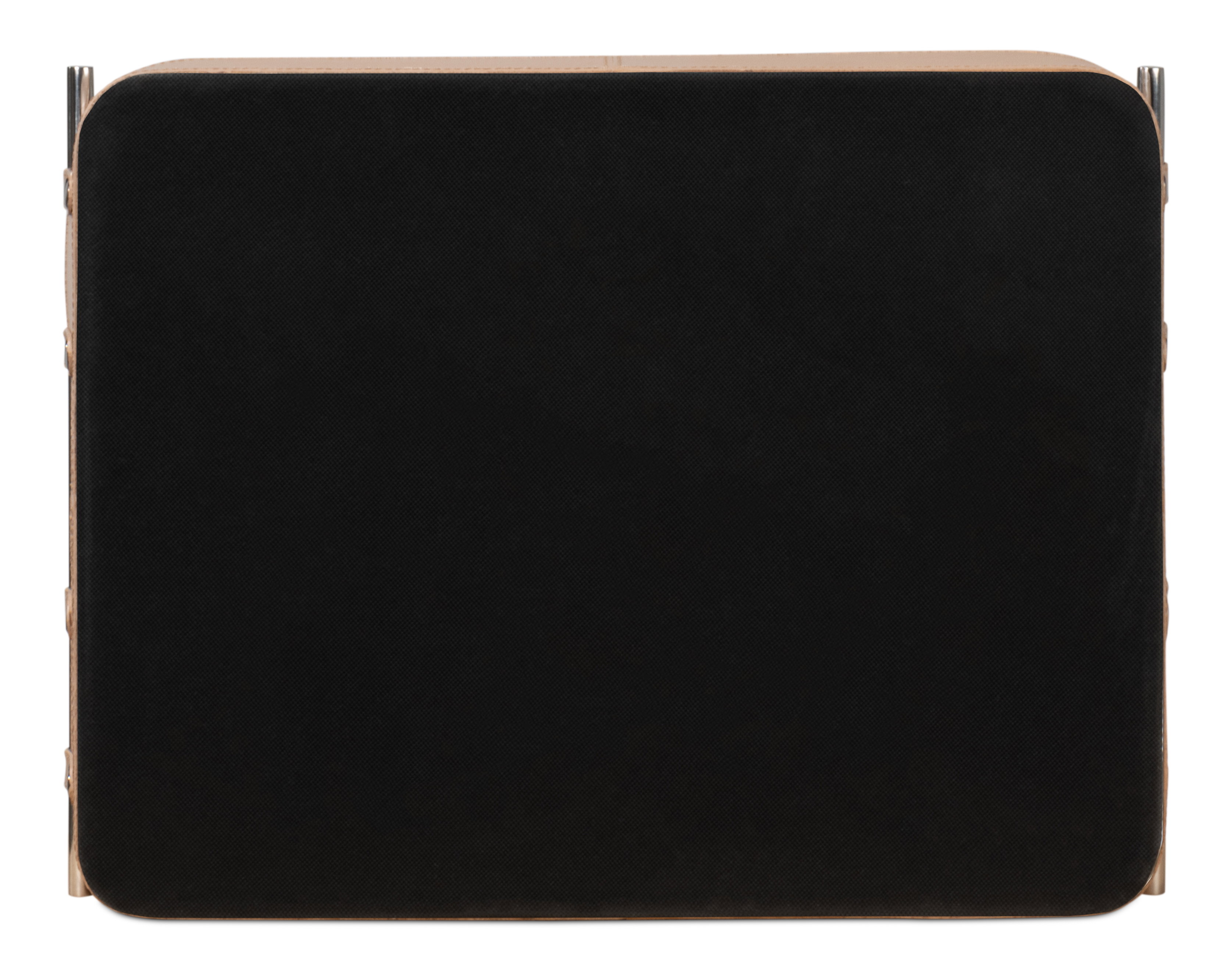 Safari Leather Tray, Mushroom, Decor by Sarreid, 19" length x 15" width x 2" height View 3