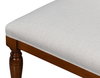 Polk Fabric Side Chair  Brown, by Sarreid, 2'3" length x 1'9" width x 3'3" height thumbnail 5