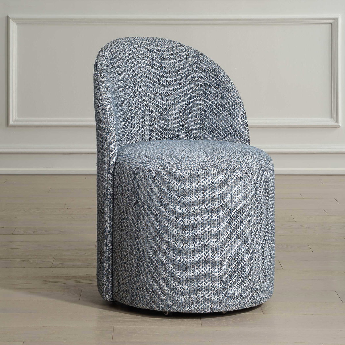 Roll With It Denim Dining Chair, Furniture by Uttermost, 21.5" width x 32" height x 23.25" depth View 3