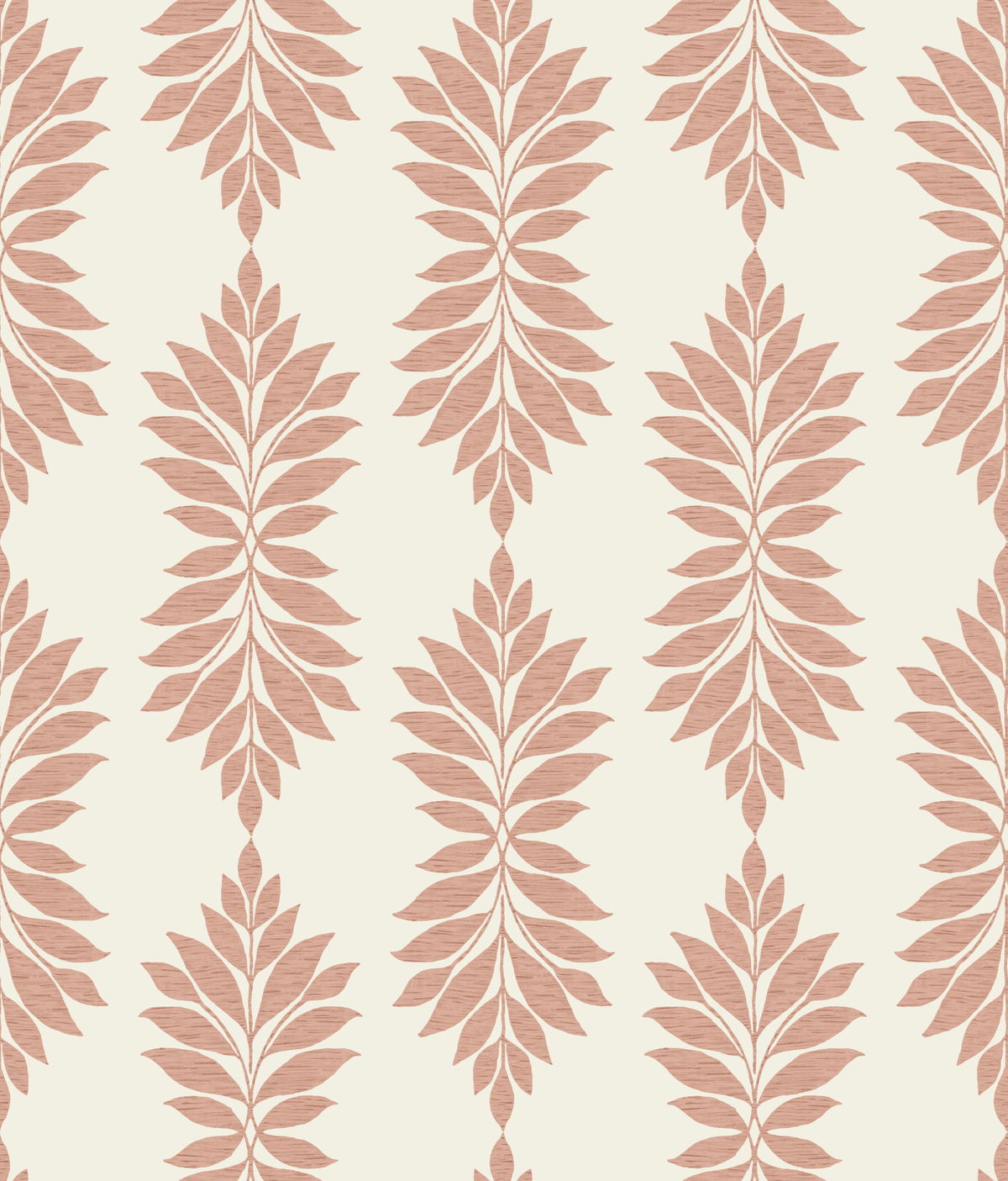 Broadsands Botanica Coral Wallpaper, by York Wall, 33' length x 1'8.5" width x 0.02" depth