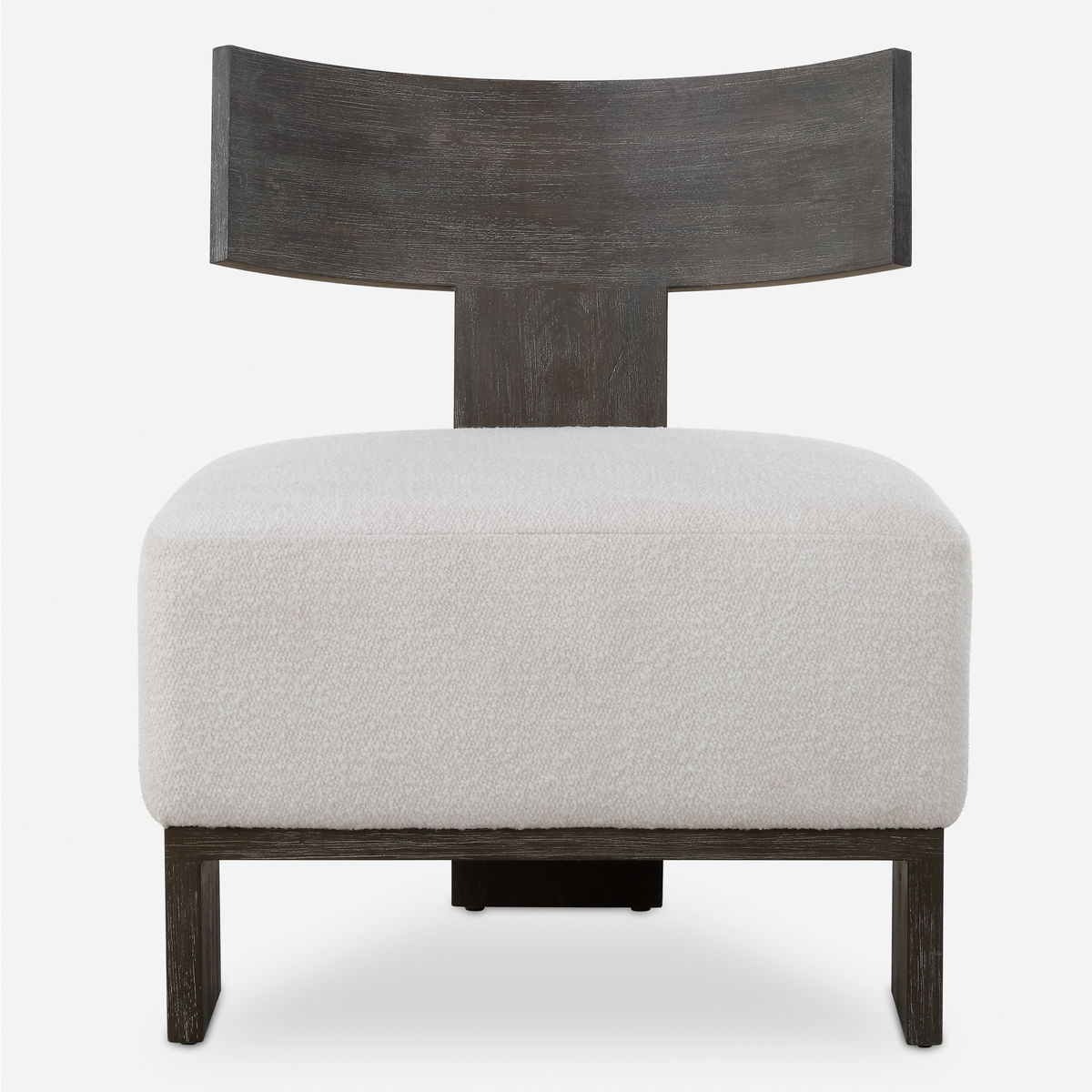 Finlay Dark Walnut Accent Chair, by Uttermost, 27.5" width x 32.25" height x 25.5" depth View 1