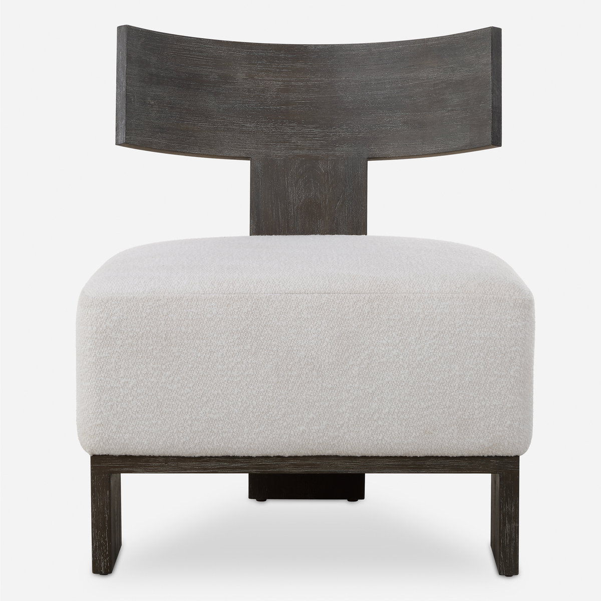 Finlay Dark Walnut Accent Chair, by Uttermost, 27.5" width x 32.25" height x 25.5" depth View 1