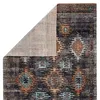 Jaipur Living Paphos CYP01 Handknotted Medallion Blue and Tan Area Rug (9'x12') thumbnail 0