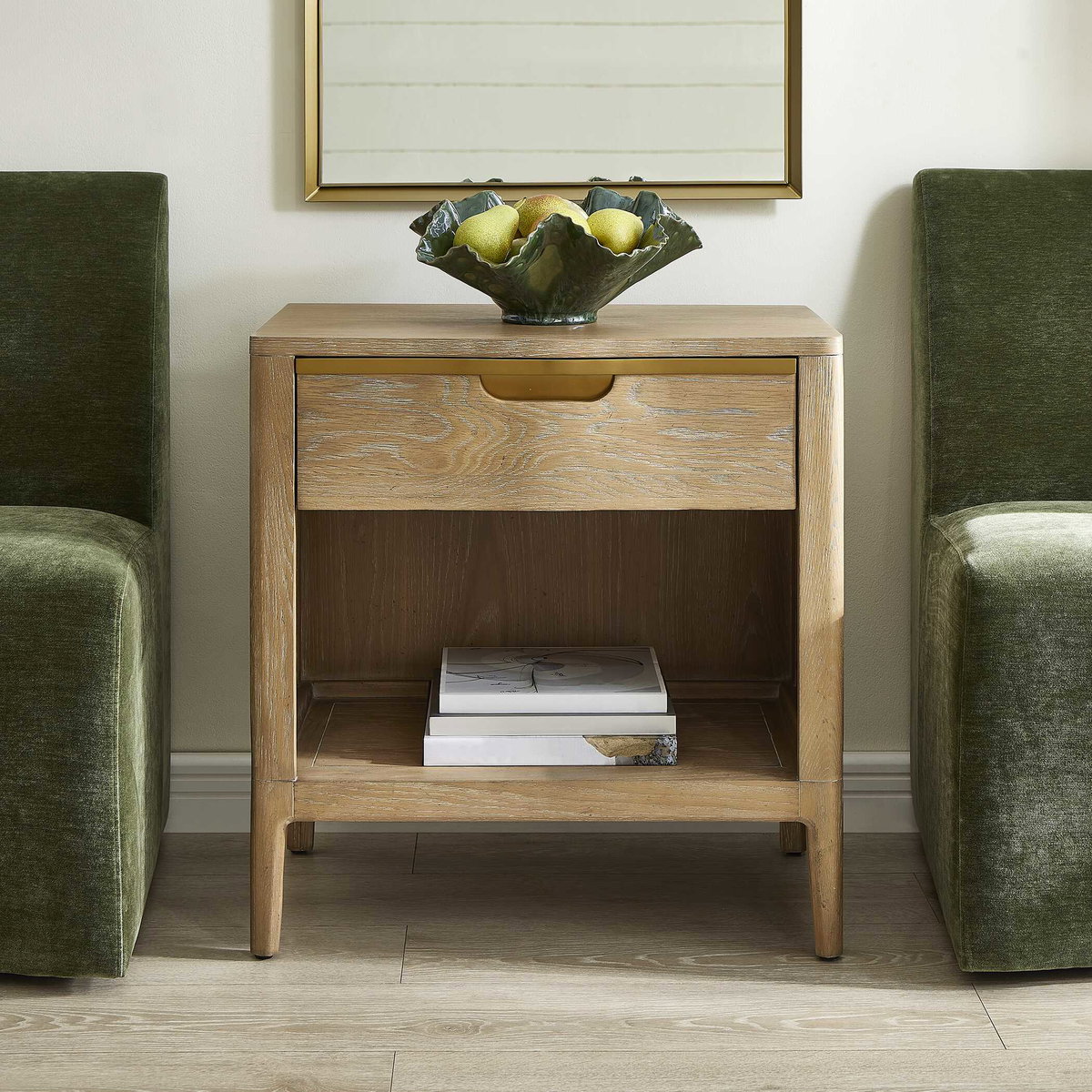 Tabi Natural Wood Side Table, Side & End Table by Uttermost, 26" width x 28" height x 18" depth View 2