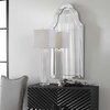 Hovan Frameless Arched Mirror, by Uttermost, 1'8.5" width x 3'7.5" height x 1" depth thumbnail 2
