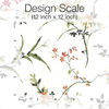 Blossom Branches White & Red Wallpaper thumbnail 3