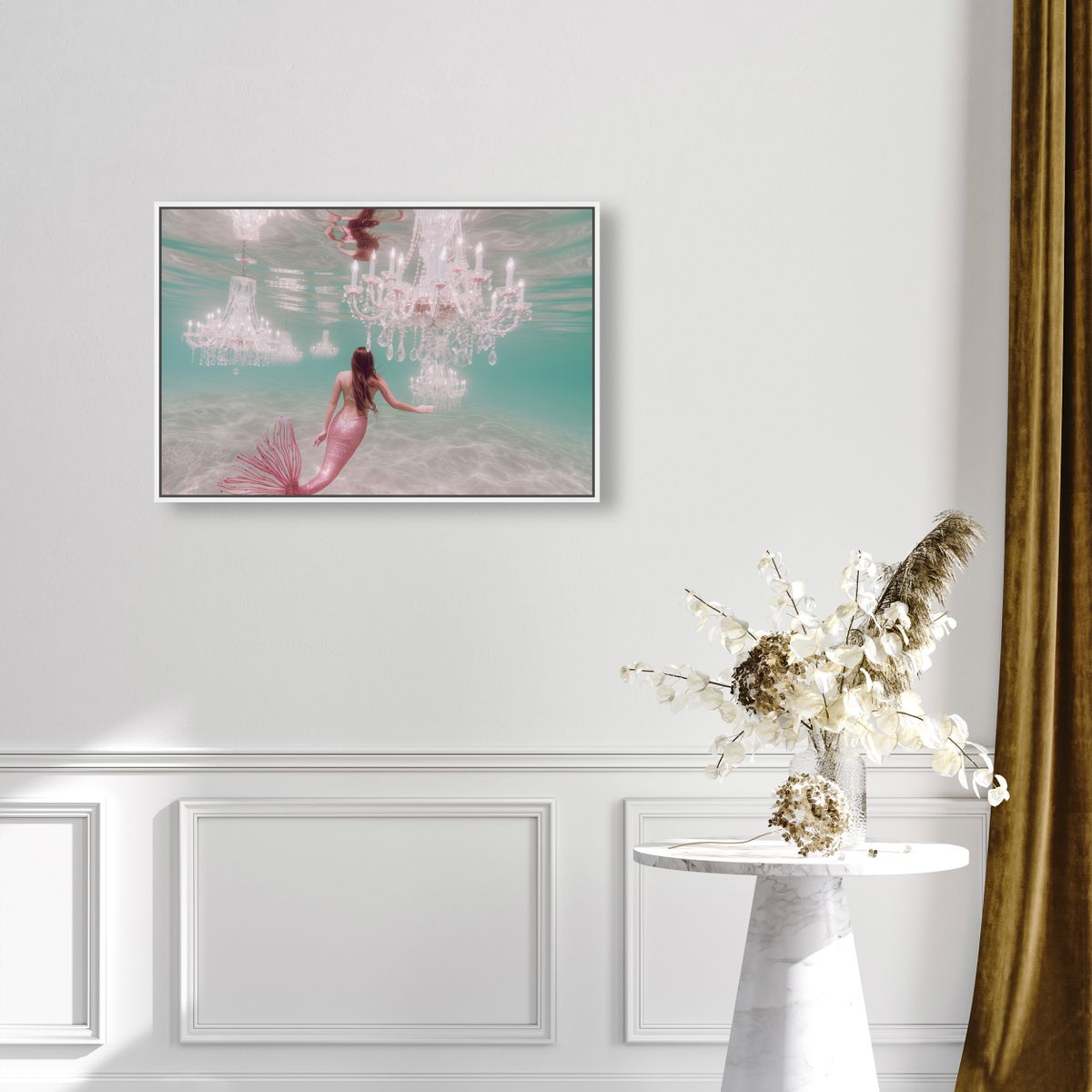 Lost City of Mermaids II (No Embellishment), Art by Oliver Gal,  30x20 View 3