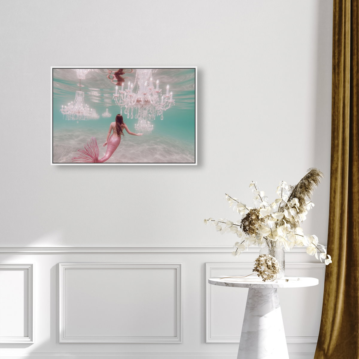 Lost City of Mermaids II (No Embellishment), Art by Oliver Gal,  30x20 View 3