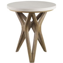 Online Designer Other Marnie Limestone Side Table