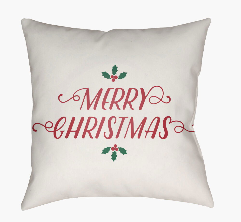 Merry Christmas I Accent Pillow large image 