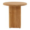 Phaedra Outdoor Side Table Natural, Side & End Table by Dovetail, 19.75" width x 20" height x 19.75" depth thumbnail 3