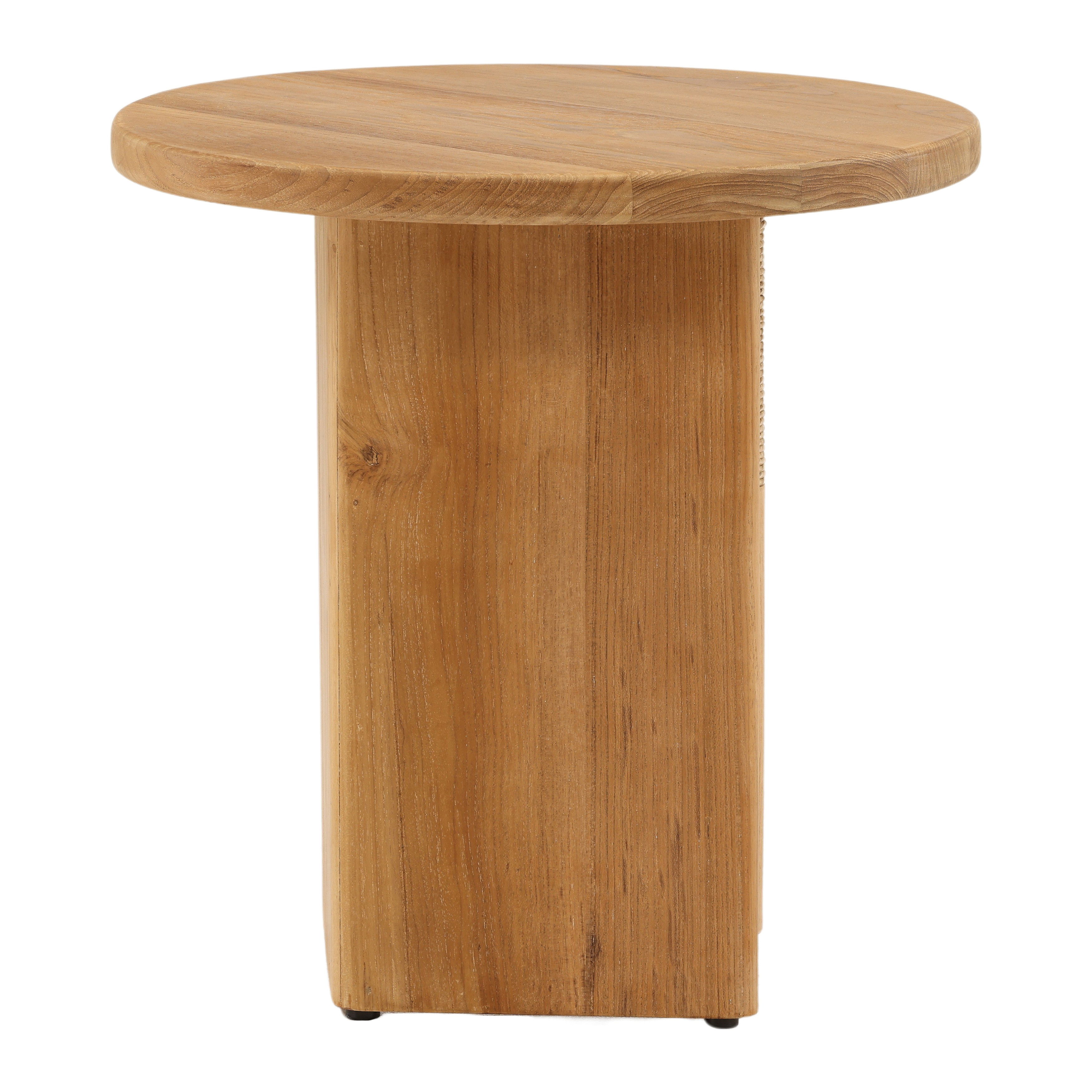 Phaedra Outdoor Side Table Natural large image 
