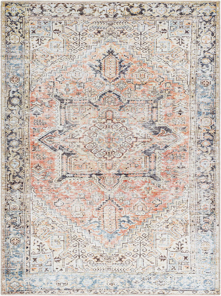 Darling Machine Woven Rug, by Surya, 6'11.86" length x 5'2.99" width