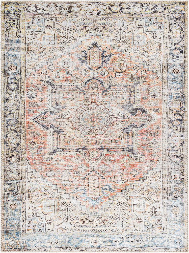 Darling Machine Woven Rug, by Surya, 6'11.86" length x 5'2.99" width