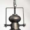 Bashaw I 17x20 Gray Toned Metal Dome Pendant Light thumbnail 6