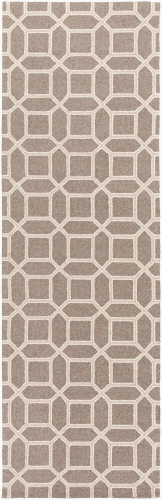 Lucka Handmade Rug, by Surya, 1'6" length x 1'6" width