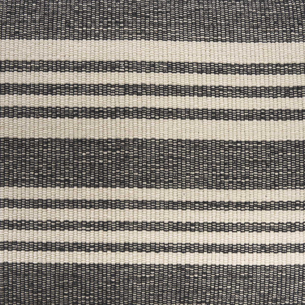 Shae Black Wood with Black and Cream Upholstered Bench, Benche by Mercana, 56.5" length x 18" width x 18.5" height View 3