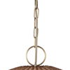 Miramar Rattan Round Chandelier, by Woven, 28" diameter thumbnail 2