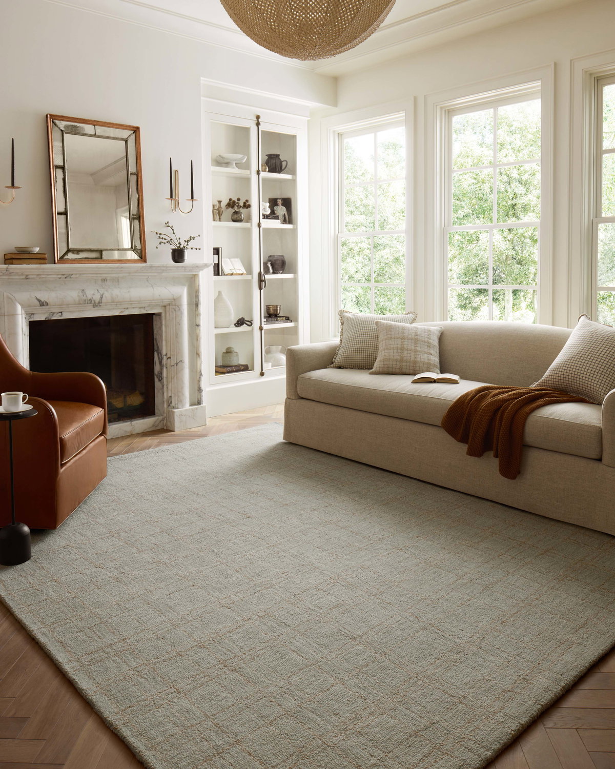 Chris Loves Julia x Loloi Polly Rug, 2' length x 5' width View 2