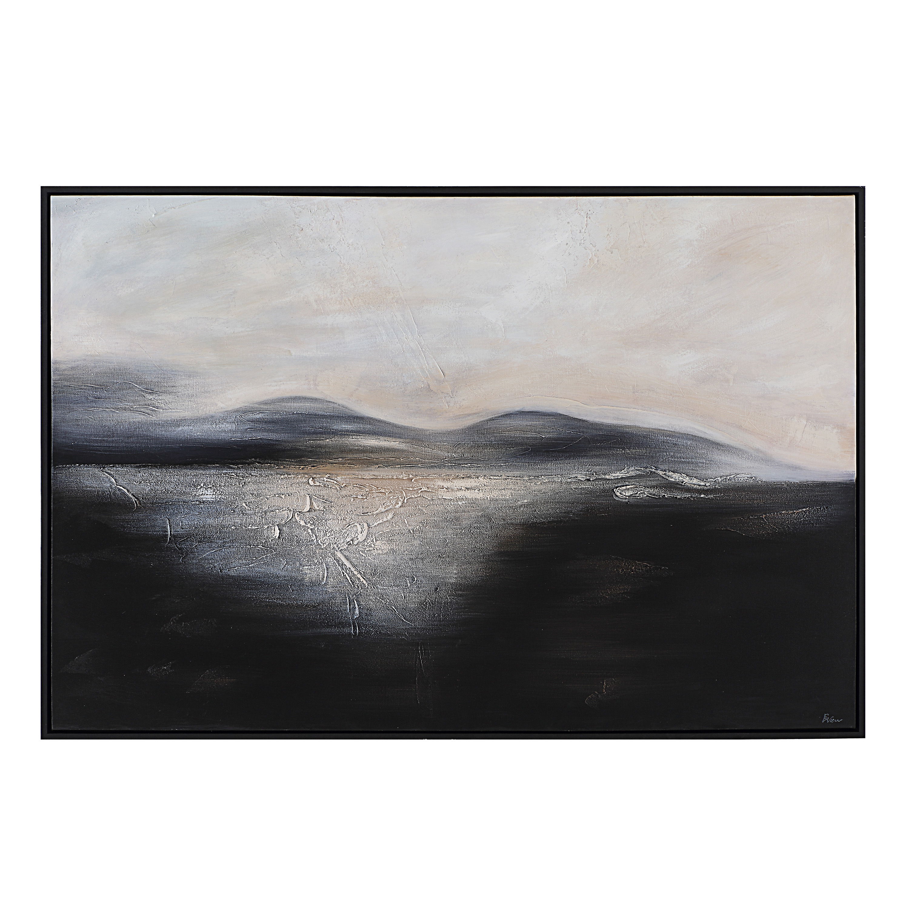 Suez, Painting by Renwil, 40" height x 2" depth View 1