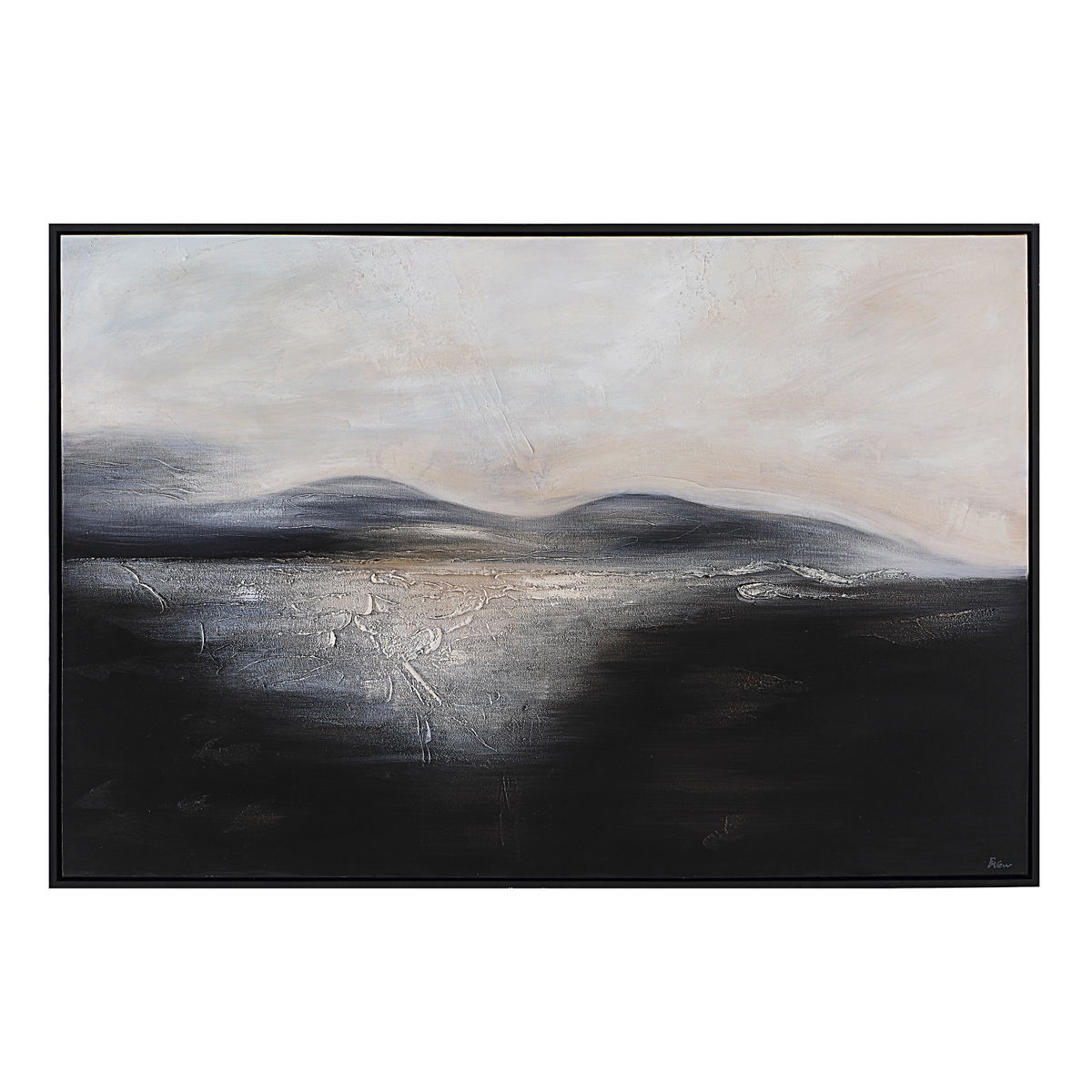 Suez, Painting by Renwil, 40" height x 2" depth View 1