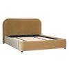 Agi Bed Queen Camel, by Dovetail, 72" width x 43" height x 88" depth thumbnail 1