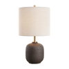Blacktop Textured Buffet Lamp, Table Lamp by Uttermost, 12" width x 21.5" height x 12" depth thumbnail 1