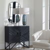 Zadie Ebony Accent Cabinet thumbnail 1