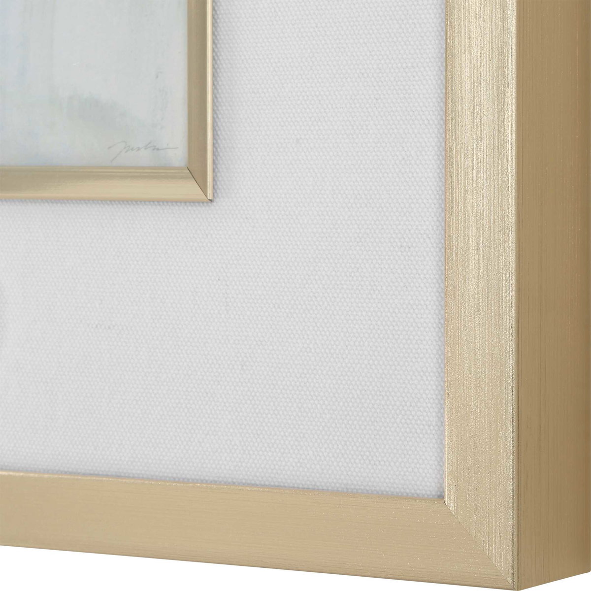 Fresh Start Blue Abstract Prints Set/6, by Uttermost, 19.25" width x 19.25" height x 1.8" depth View 7