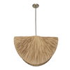 Bend 1 Light Raffia Pendant, Mini Light Pendant by Uttermost, 28.75" width x 19" height x 28.75" diameter x 15" depth thumbnail 7