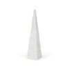 Pyramis White Rough Marble Obelisk 16' thumbnail 0