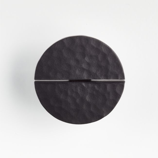 Online Designer Bedroom Hammered Brushed Black Knob