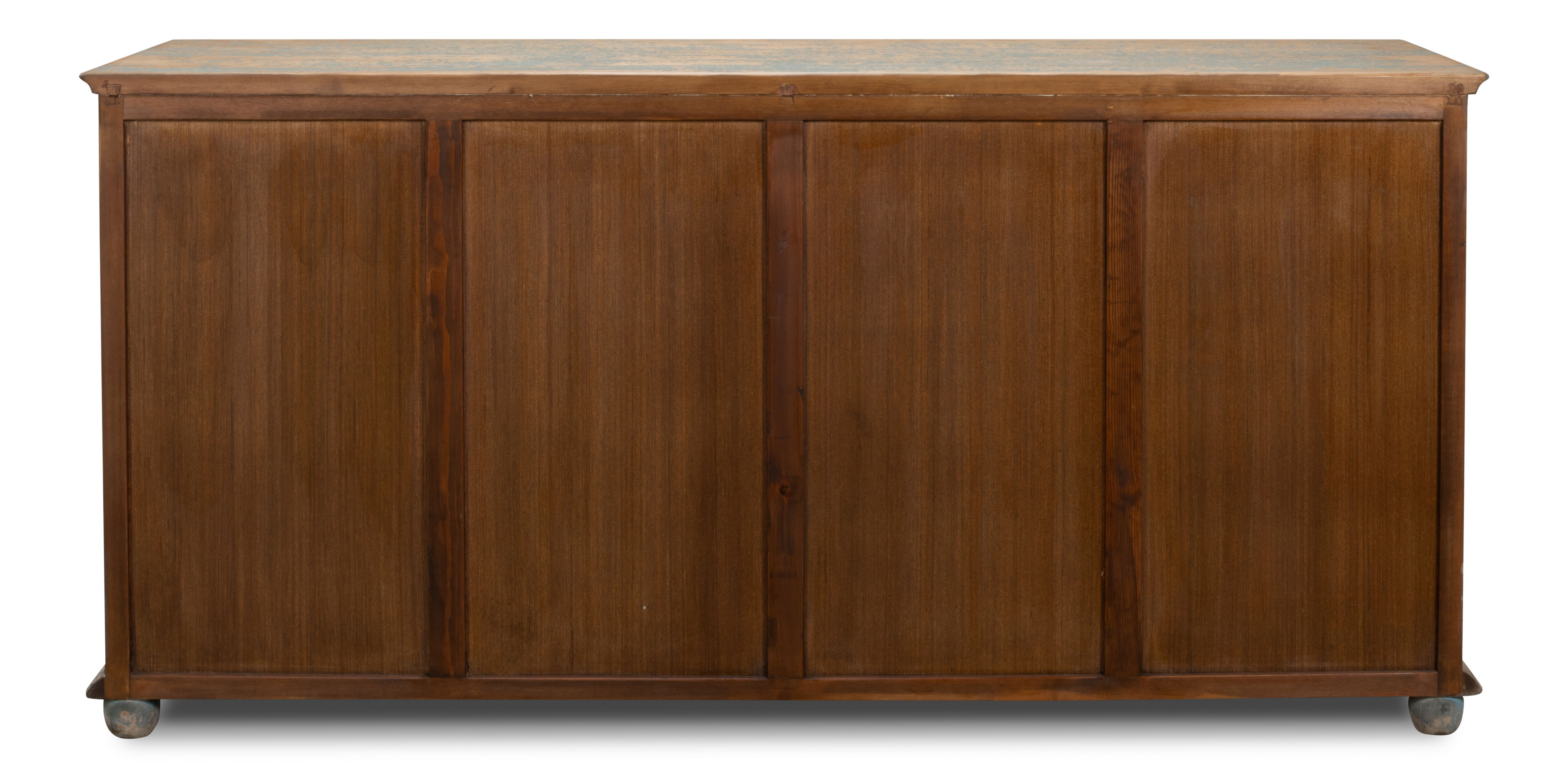 Four Diamonds Sideboard, Blue, Cabinets & Sideboard by Sarreid, 76" length x 22" width x 37" height View 3